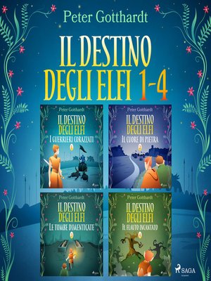 cover image of Il destino degli Elfi 1-4